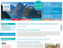 Tablet Screenshot of give-highschool-neuseeland.de